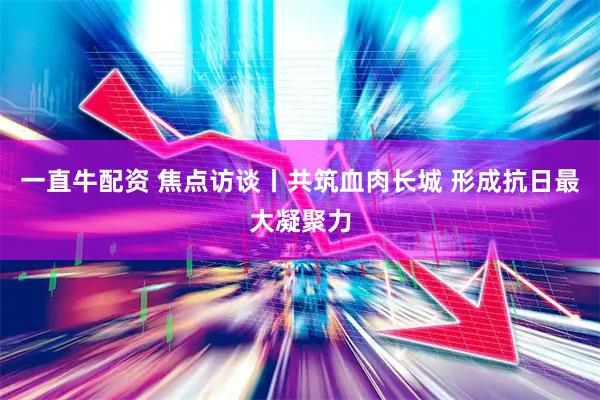 一直牛配资 焦点访谈丨共筑血肉长城 形成抗日最大凝聚力